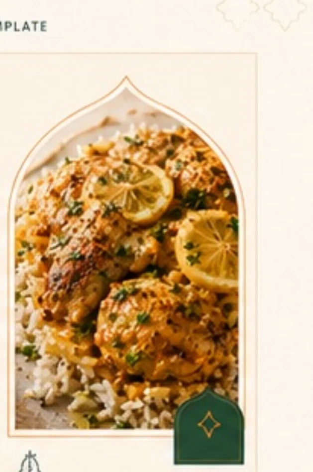 Wajbati Lemon Chicken, ready to eat